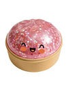 Gold Glitter Dumpling Squishy Toy