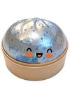 Gold Glitter Dumpling Squishy Toy