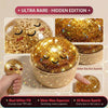 Gold Glitter Dumpling Squishy Toy