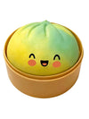 Gold Glitter Dumpling Squishy Toy