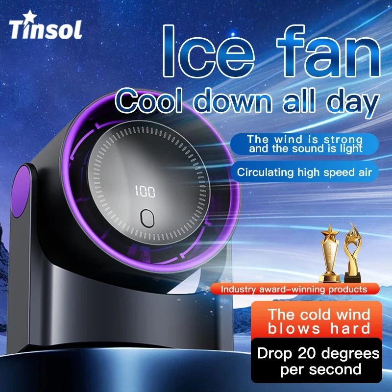 TINSOL Portable Desktop Fan