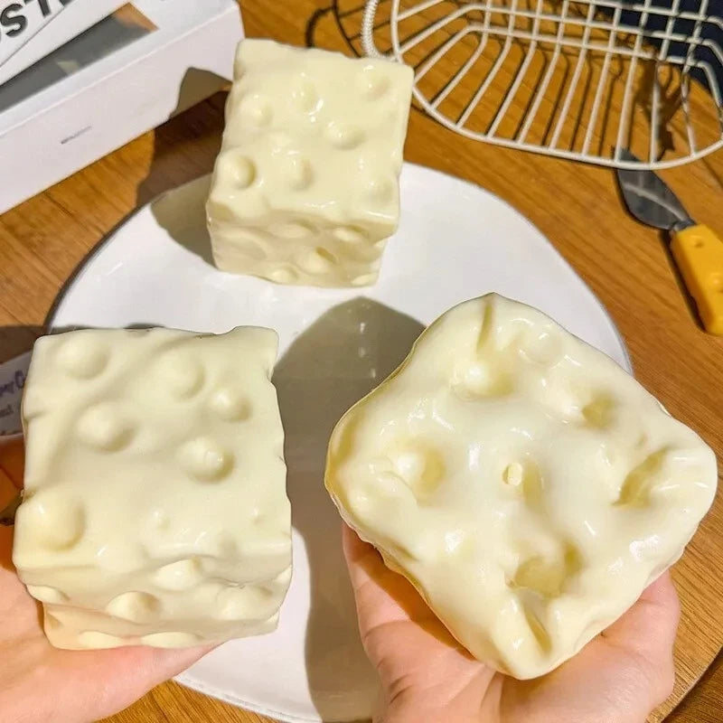 Cheese Moldable Squishy Fidget Toy