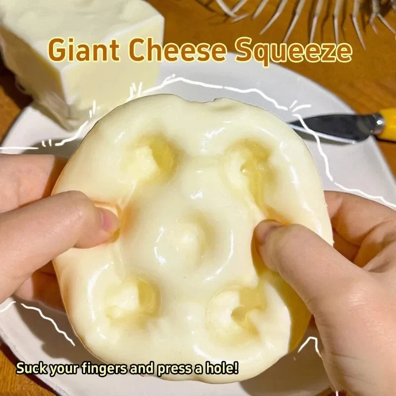 Cheese Moldable Squishy Fidget Toy