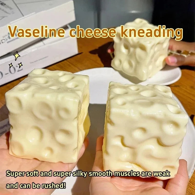 Cheese Moldable Squishy Fidget Toy