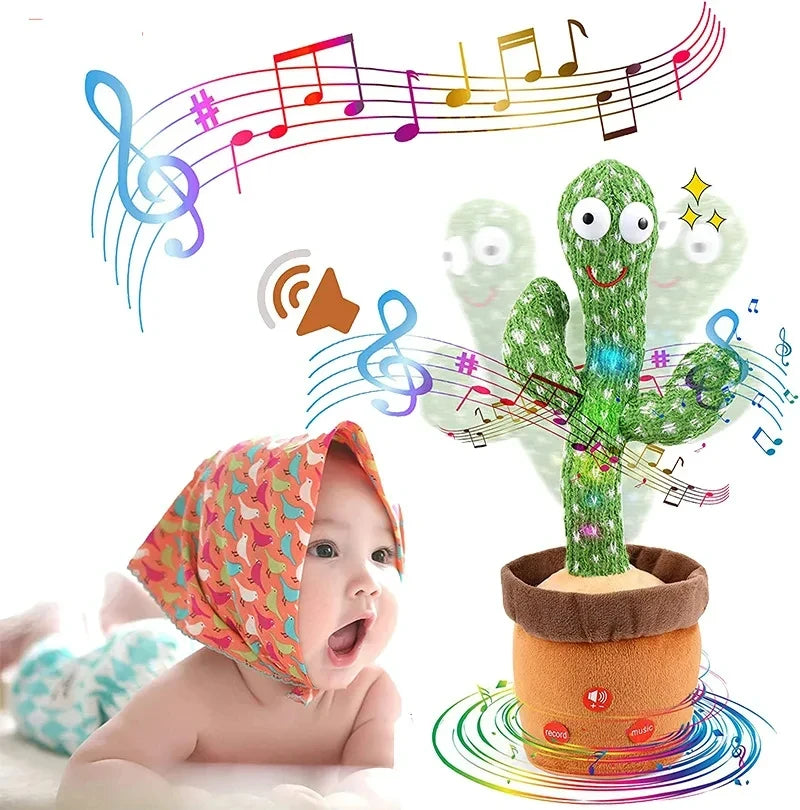 Interactive Dancing Cactus Toy