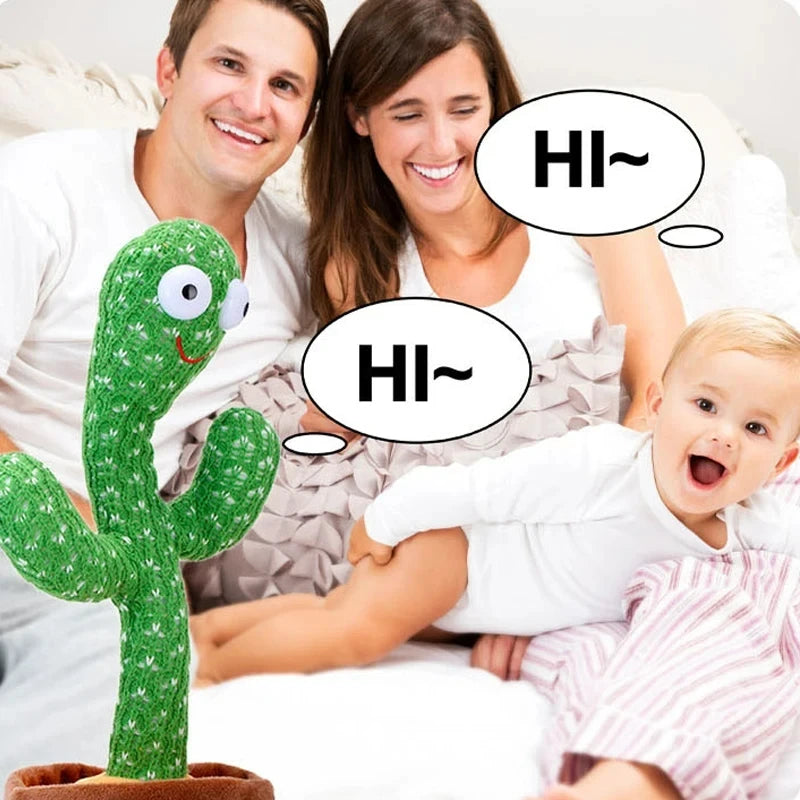Interactive Dancing Cactus Toy
